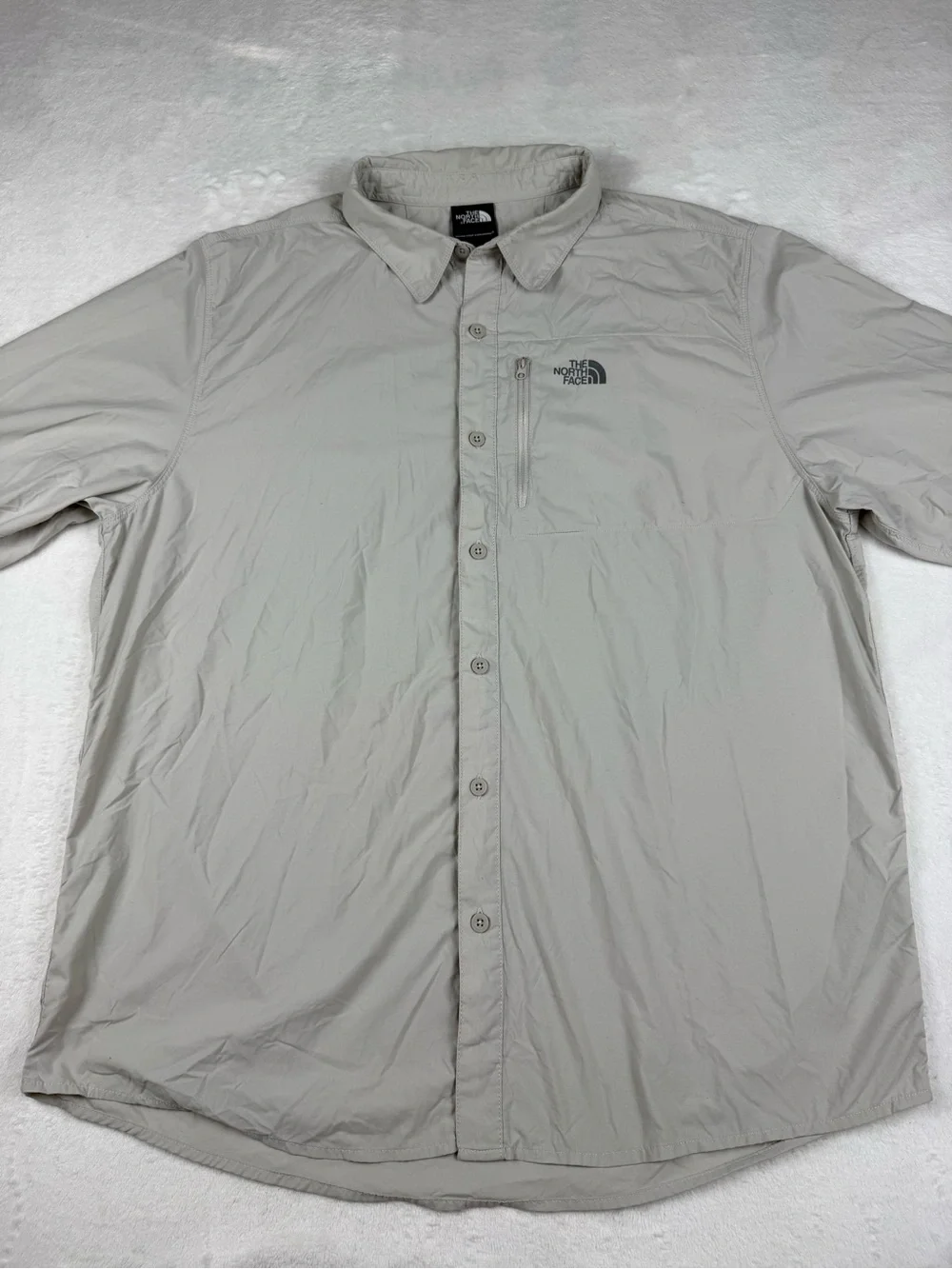 The North Face FIRST TRAIL UPF LONG SLEEVE BUTTON UP SHIRT Sun Shirt Men’s XL